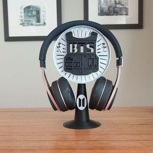 SOPORTE PARA AURICULARES BTS