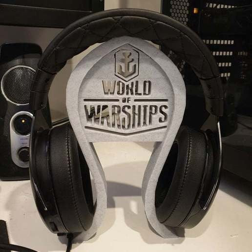 SOPORTE PARA AURICULARES WORLD OF WARSHIPS