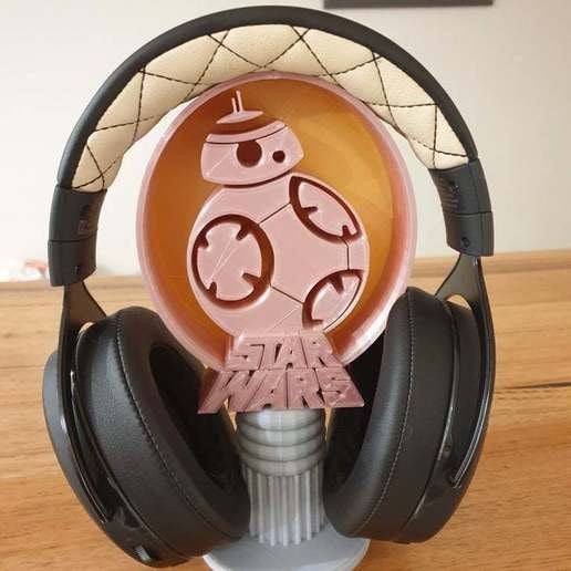 SOPORTE PARA AURICULARES STAR WARS BB8