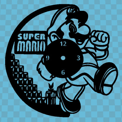 RELOJ PARED SUPER MARIO VARIOS MODELOS