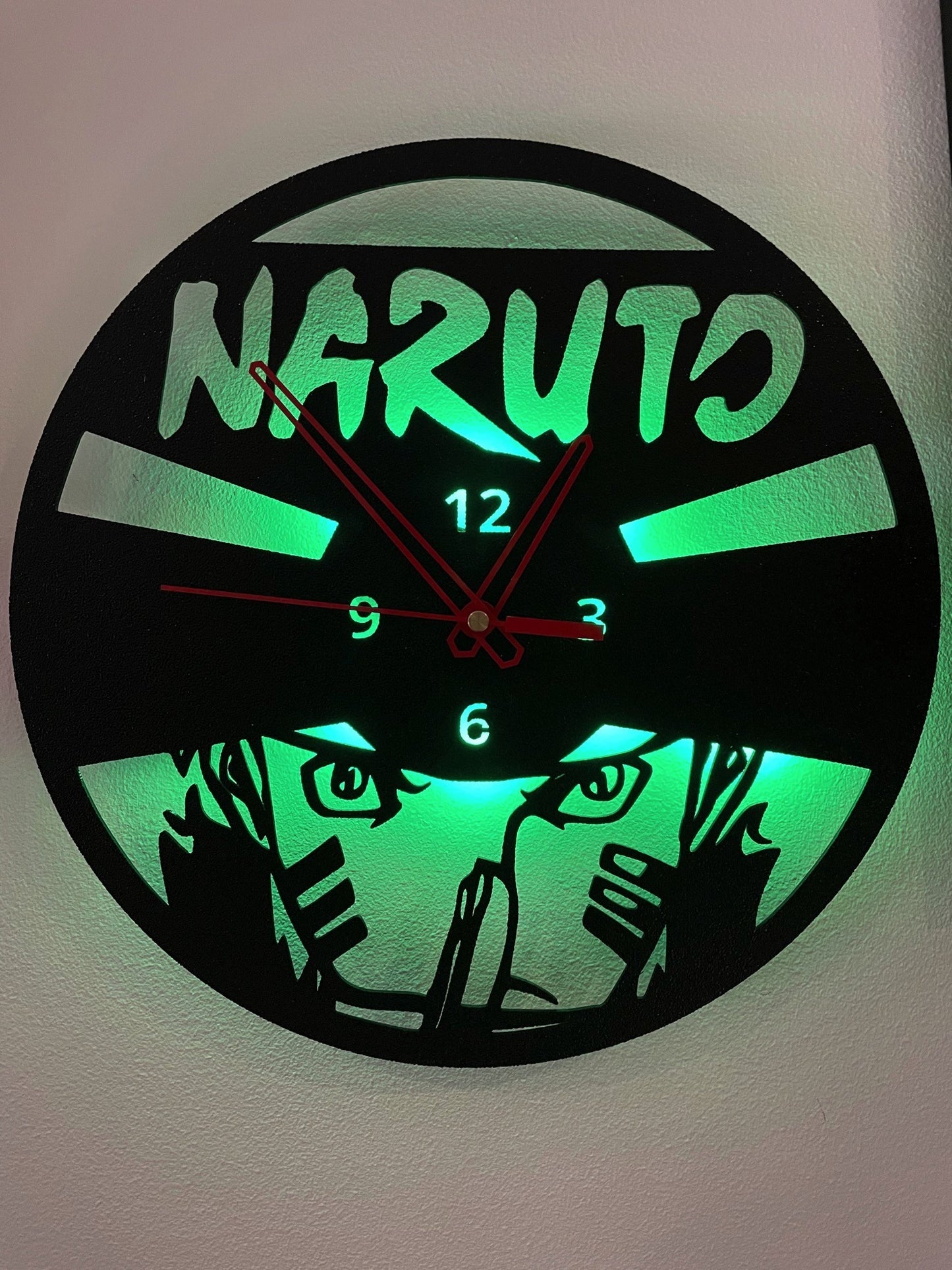 RELOJ PARED NARUTO VARIOS MODELOS