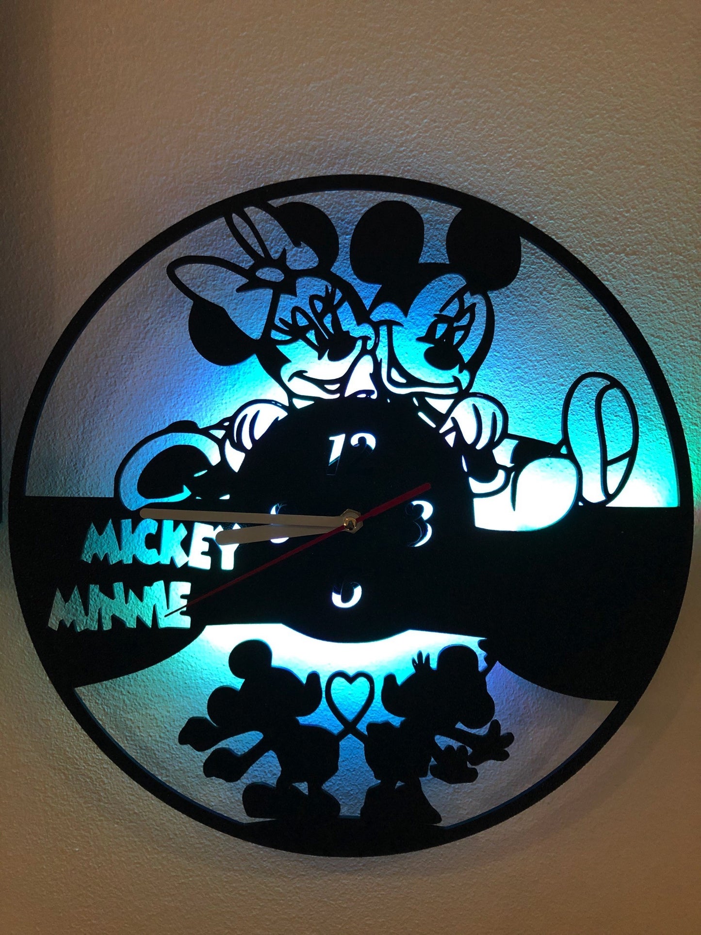 RELOJ PARED DISNEY VARIOS MODELOS