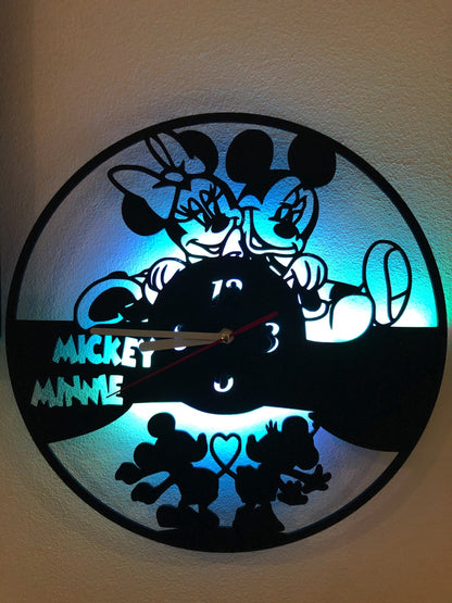 RELOJ PARED DISNEY VARIOS MODELOS