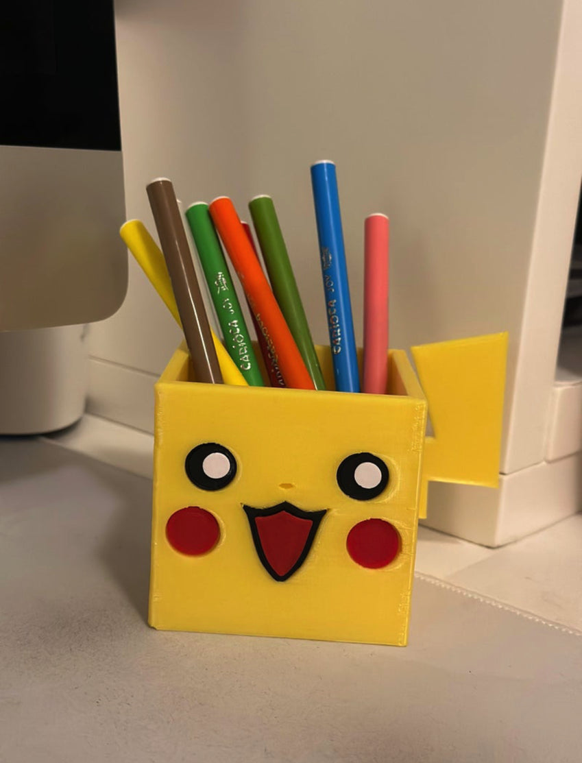 Lapicero Pokemon Pikachu impresora 3D