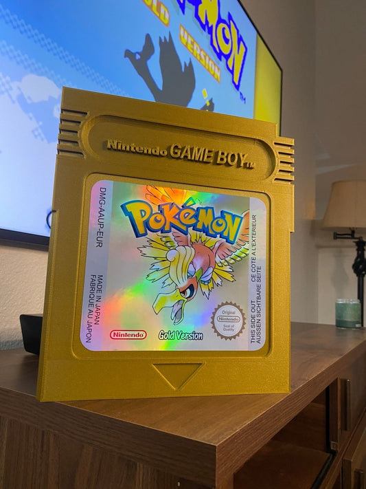 CARTUCHO NINTENDO GAMEBOY POKEMON - Impresión y Regalos 3D