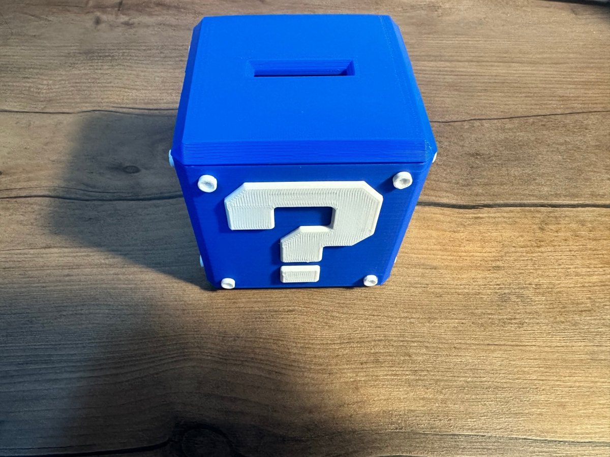 Hucha Caja Sorpresa Super Mario Bros - Impresión y Regalos 3D