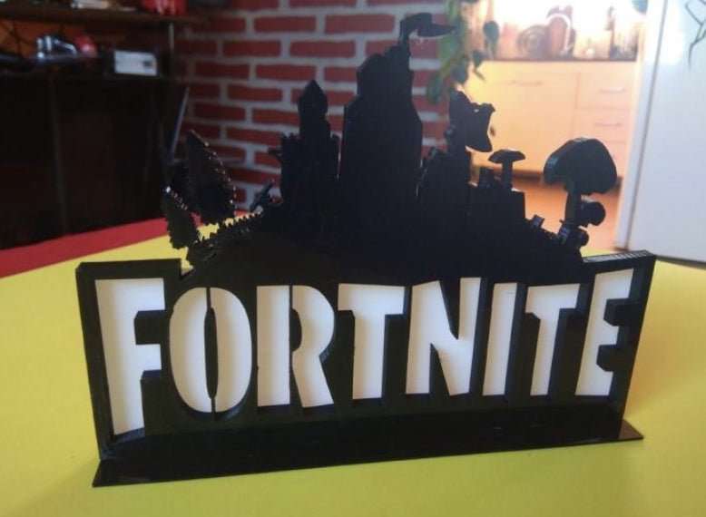 LETRERO FORTNITE - Impresión y Regalos 3D