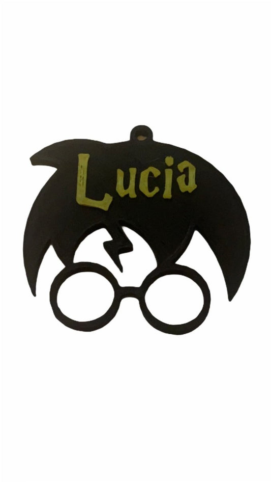 LLAVERO NOMBRE PERSONALIZADO HARRY POTTER - Impresión y Regalos 3D